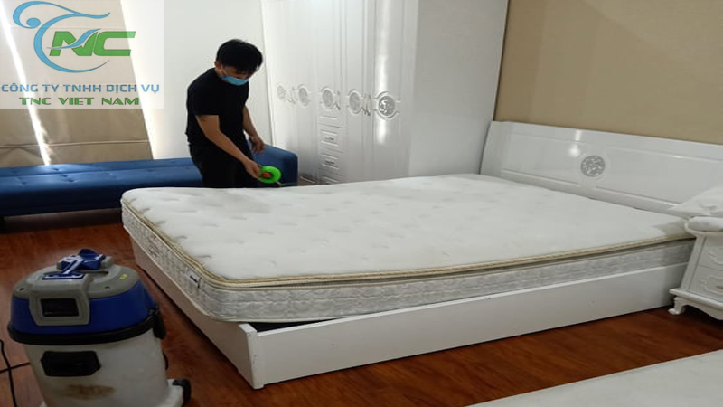 Dịch vụ giặt đệm lò xo Thanh Xuân