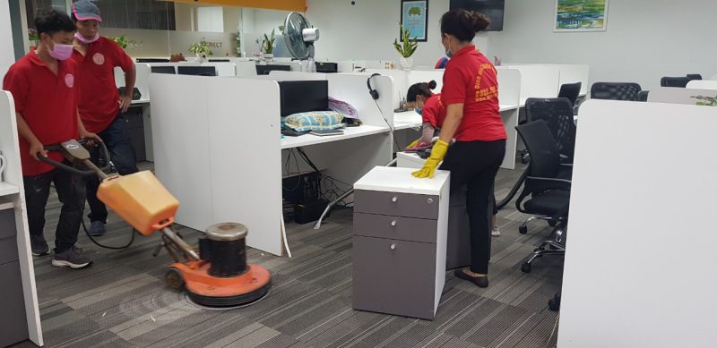 Dịch vụ giặt thảm tại Quận Hoàng Mai