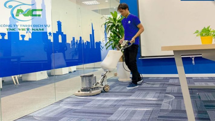 Dịch vụ giặt thảm Long Biên