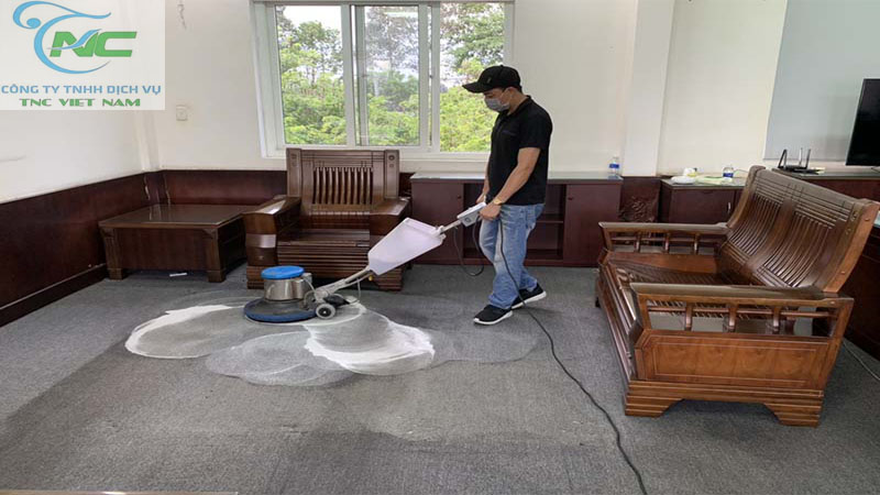 Giăt thảm tại nhà Nam Từ Liêm