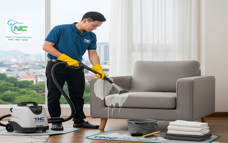 dịch vụ vệ sinh sofa uy tín tại Hà Nội