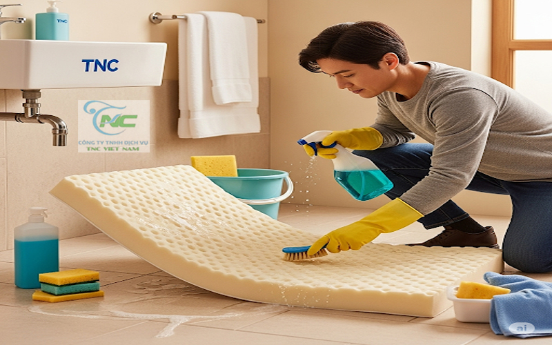 Cách Giặt Đệm Xốp tại nhà