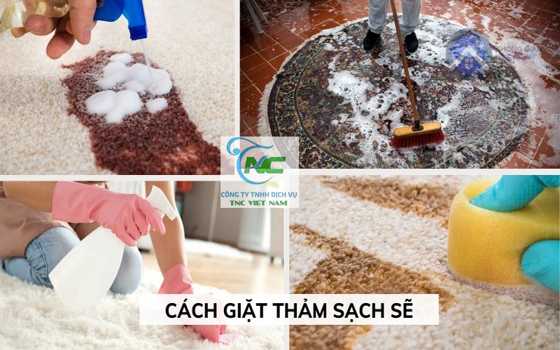 Cách Giặt Thảm Tại Nhà