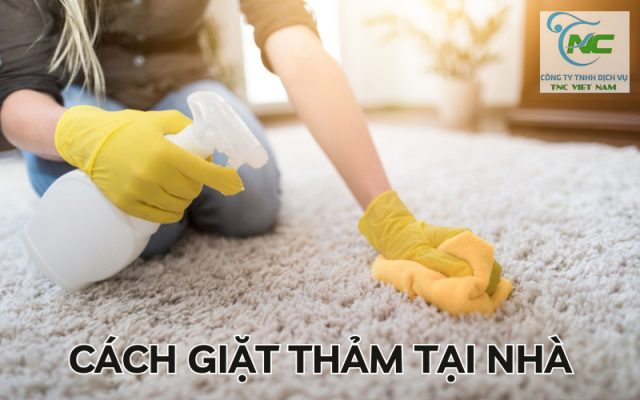 Cách Giặt Thảm Tại Nhà