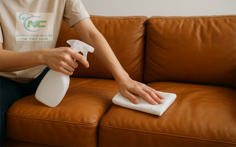 Cách vệ sinh sofa da tại nhà hiệu quả