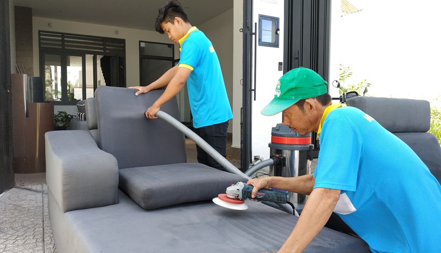 Giặt sofa tại Cầu Giấy