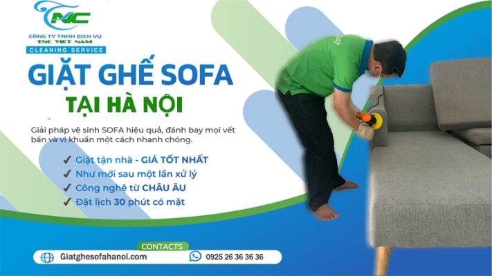 Giặt sofa tại nhà Hà Nội