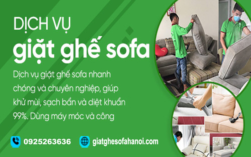 Giặt Ghế Sofa tại Quận Long Biên