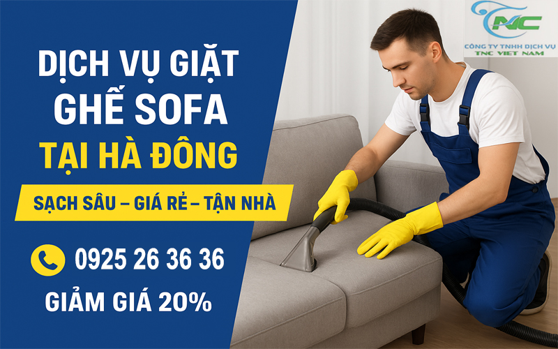 Dịch Vụ Giặt Ghế Sofa Tại Hà Đông