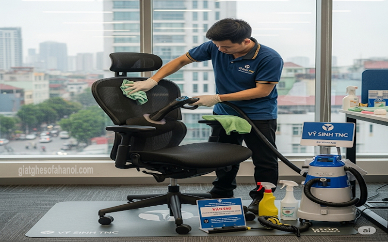 Dịch Vụ Giặt Ghế Văn Phòng Tại Hà Nội