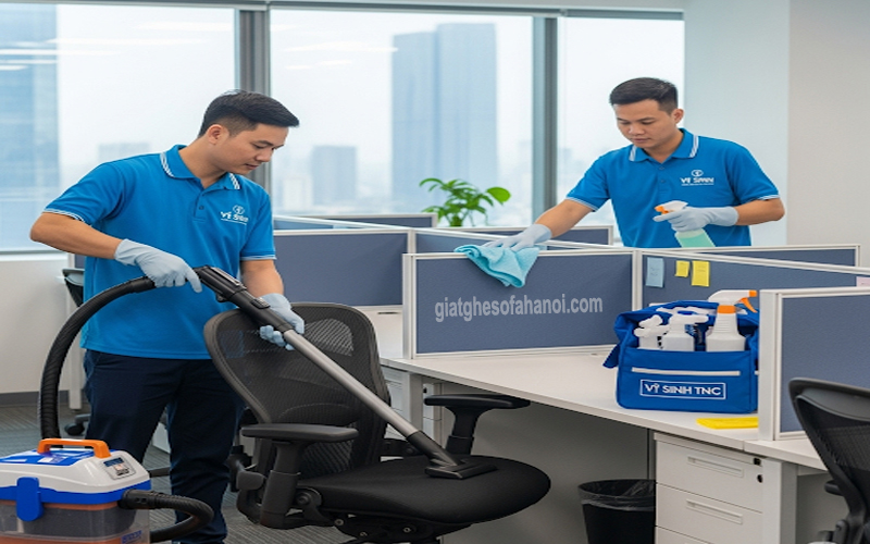 Dịch Vụ Giặt Ghế Văn Phòng Tại Hà Nội