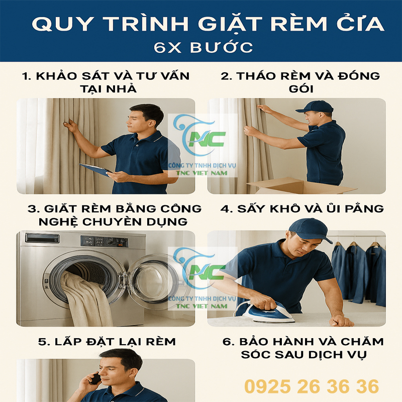 Giặt rèm cửa Hà Nội