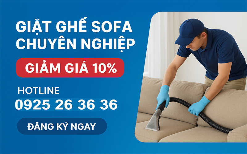 Dịch vụ giặt sofa chuyên nghiệp