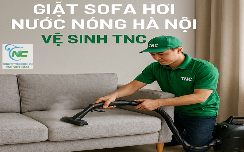 Giặt sofa hơi nước nóng Hà Nội