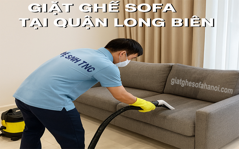 Dịch vụ Giặt Ghế Sofa tại Quận Long Biên