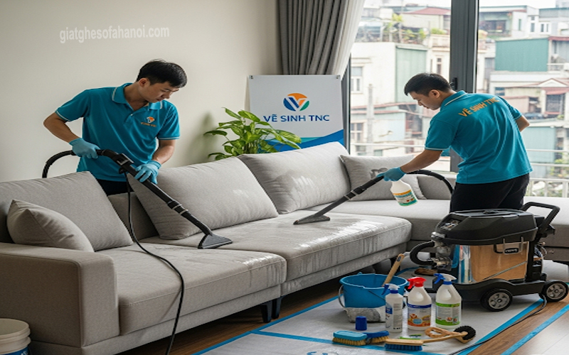 Giặt ghế sofa tại Quận Nam Từ Liêm