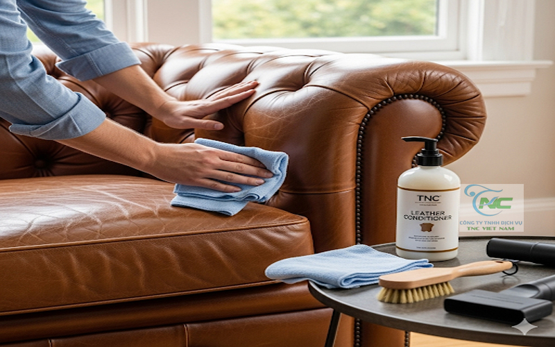 cách bảo dưỡng sofa da đúng cách