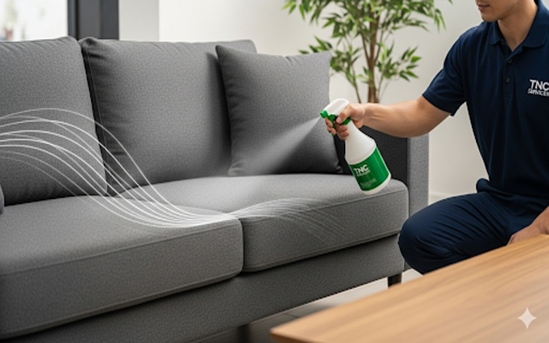 Cách khử mùi hôi ghế sofa hiệu quả tại nhà