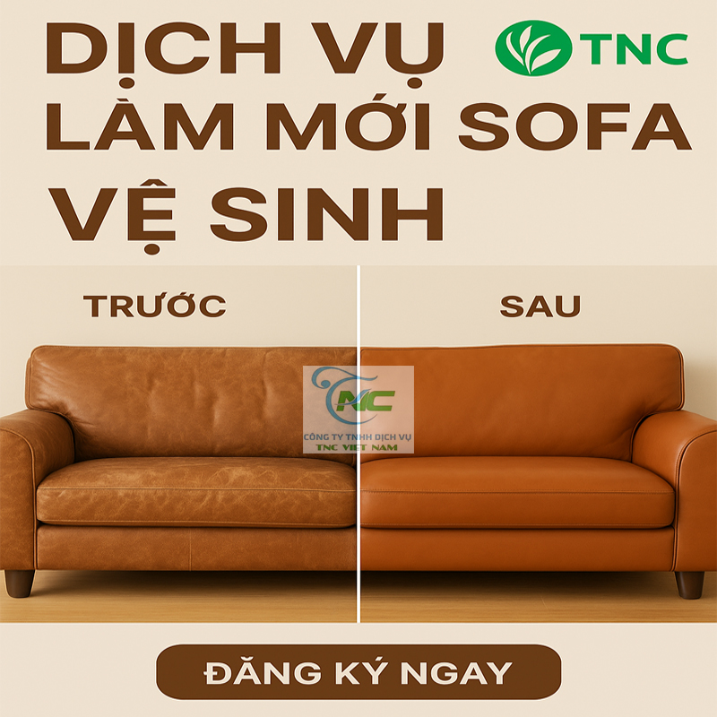 Dịch vụ làm mới sofa da