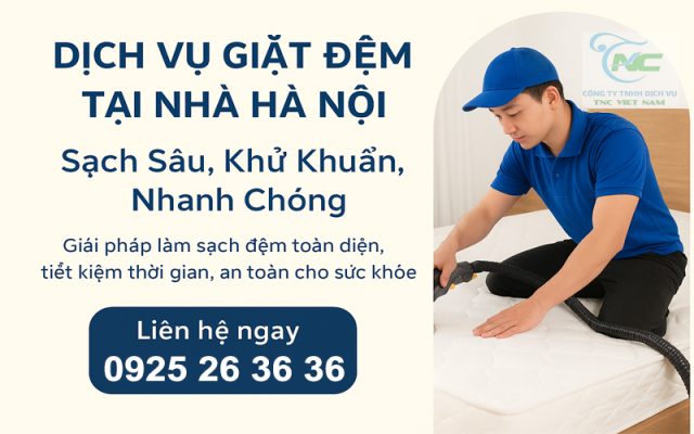 Dịch Vụ Giặt Đệm Tại Nhà Hà Nội
