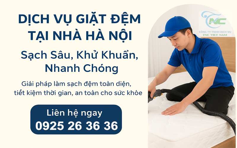 Dịch Vụ Giặt Đệm Tại Nhà Hà Nội