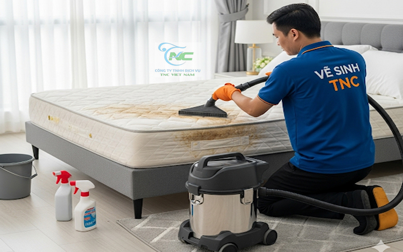 dịch vụ giặt đệm - TNC