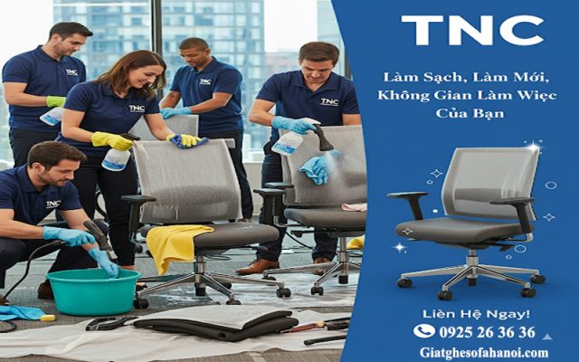 Dịch Vụ Giặt Ghế Văn Phòng giá rẻ