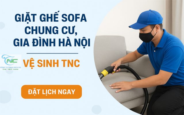 Giặt ghế sofa chung cư, gia đình Hà Nội