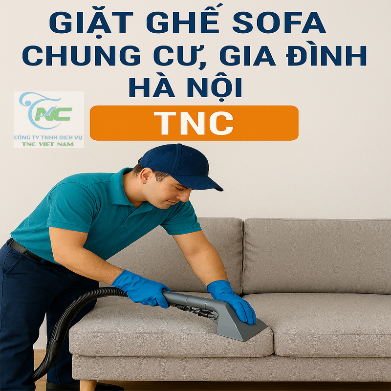 Giặt ghế sofa chung cư, gia đình Hà Nội