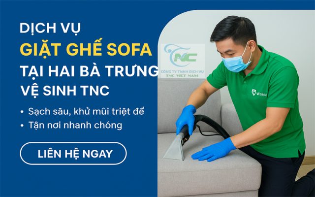 Giặt Ghế Sofa tại Hai Bà Trưng