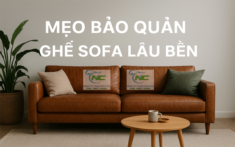 Mẹo Bảo Quản Ghế Sofa Lâu Bền