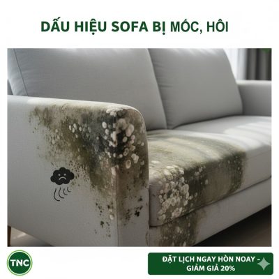Dấu Hiệu Sofa Bị Mốc, Hôi