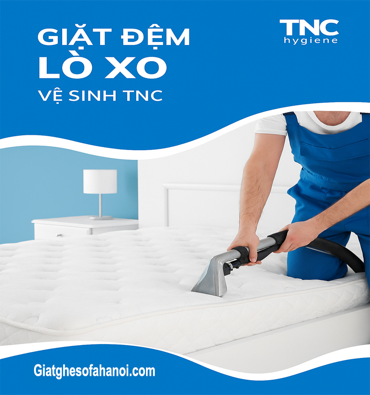 Giặt đệm lò xo tại Hà Nội