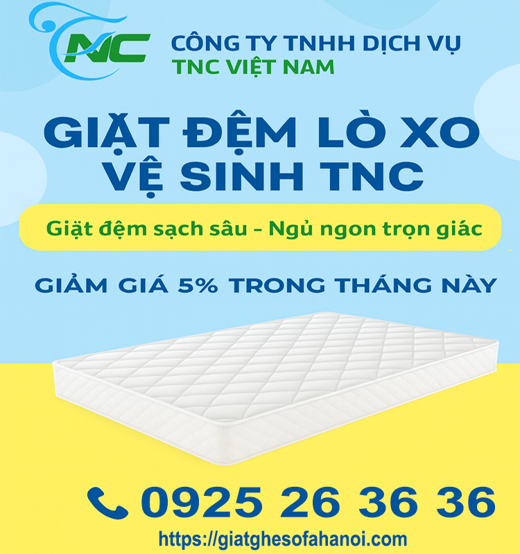 Dịch Vụ Giặt Đệm Lò Xo