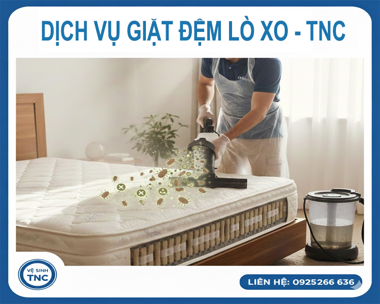 Giặt Đệm Lò Xo