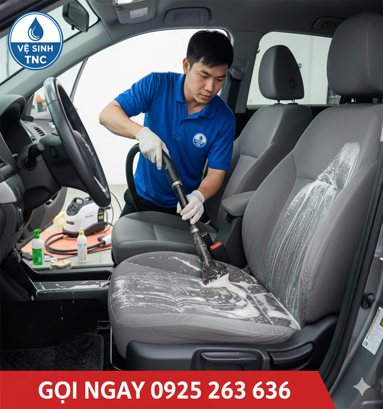 Giặt ghế ô tô tại Hà Nội