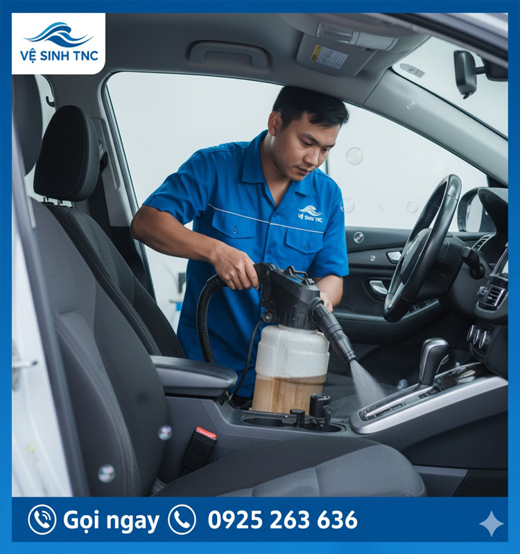 Giặt ghế ô tô tại Hà Nội