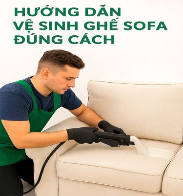 Giặt ghế sofa như thế nào cho đúng