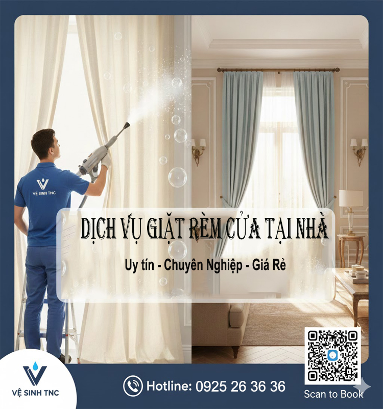 Giặt rèm cửa