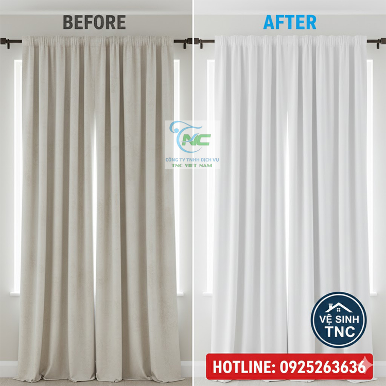 Vệ Sinh rèm cửa tại nhà