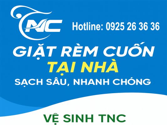 Dịch vụ giặt rèm cuốn tại nhà hà nội