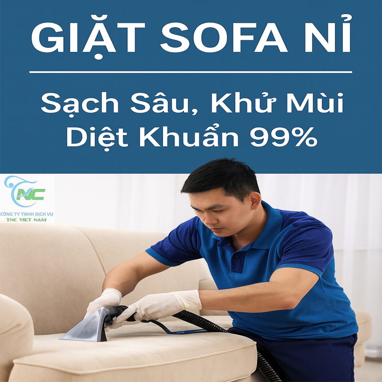 Vệ sinh sofa nỉ