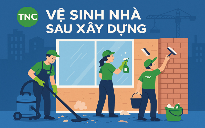 Dịch vụ vệ sinh nhà - Vệ Sinh TNC